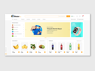 Bozor.com ui ux websdesign