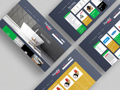 Parallel Home design ui ux websdesign