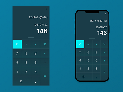 Calculator | #DailyUI 004