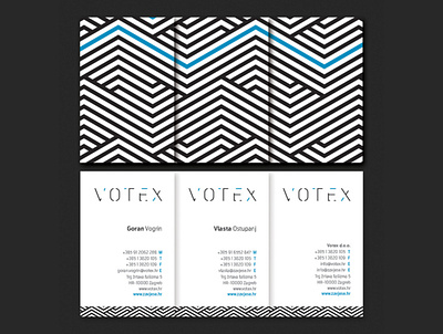 Votex Logo&Business Card branding design logo typography