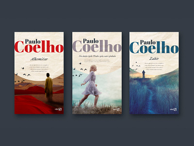 Paolo Coelho Book series book cover design