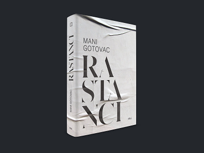 Mani Gotovac Rastanci book cover books design typography
