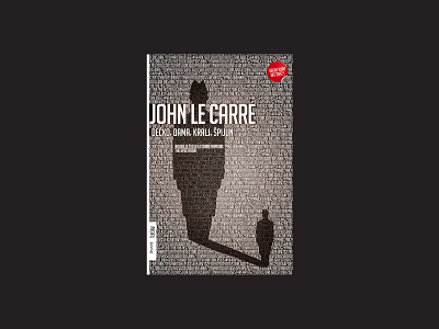 LeCarre book cover design typography