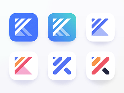 K Icons app app icon fitness ios ui workout