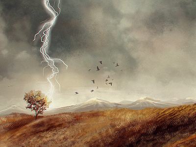 Moor speedpainting conceptart digital illustration landscape photoshop speedpainting wacom