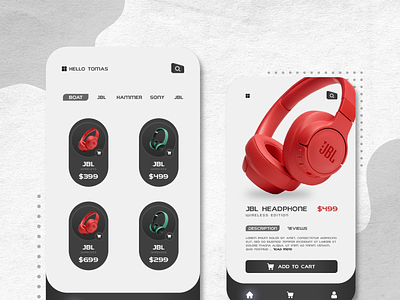 eCommerce Mobile App [Concept UI Design] digitally atanu ecommerce app mobile app ui ui design ux ux design