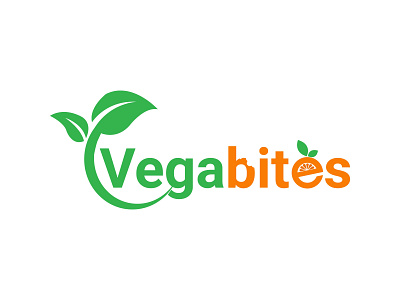 Vegabites branding design illustration logo vector