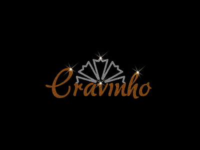 Cravinho fashion branding clothing brand cravinho cravinho cravinho fashion cravinho fashion design fashion design flat glitter illustration logo logo design logodesign luxury luxury design luxury logo minimal typography vector