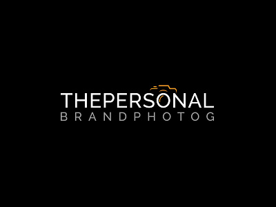 The personal brand photog branding camera design flat icon illustration logo logo design logodesign minimal personal brand photograph photography photos the personal the personal the personal brand photod the personal brand photod typography vector