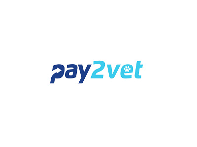 pay2vet branding design flat illustration logo logo design logodesign minimal pay pay2vet payment typography vector veterinary