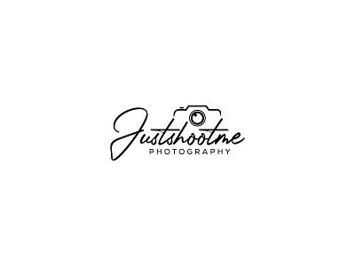 Justshootme Photography branding design fiverr flat freelancer illustration justshootme photography logo logo design logodesign minimal photography typography vector