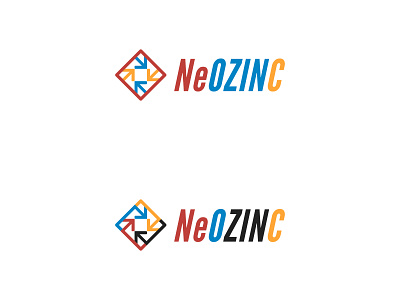 NeOZINC brand design brand identity branding corporate design corporate identity design flat illustration logo logo design logodesign minimal neozinc neozinc typography vector