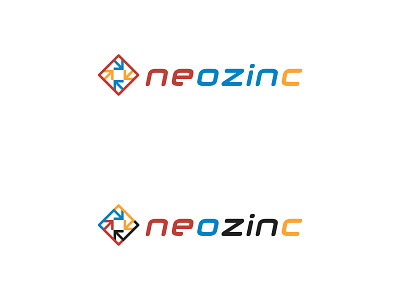 NeOZINC branding corporate corporate design corporate identity design flat illustration logo logo design logodesign minimal neozinc vector