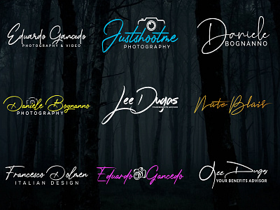 Signature logo design