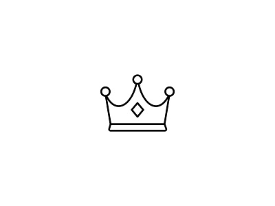 crown brand branding crown design flat illustration logo logo design logodesign minimal typography vector