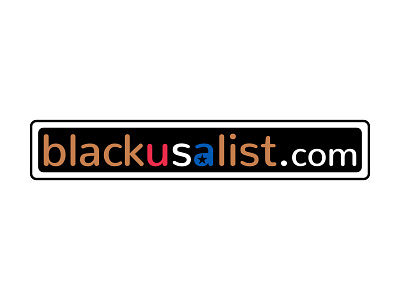 blackusalist branding design flat illustration logo logo design logodesign minimal typography vector