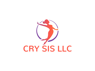 CRY SIS LLC branding design flat illustration logo logo design logodesign minimal typography vector