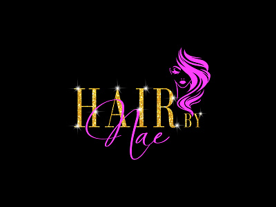 Hair brand design brand identity branding design feminine logo illustration logo design logodesign typography vector