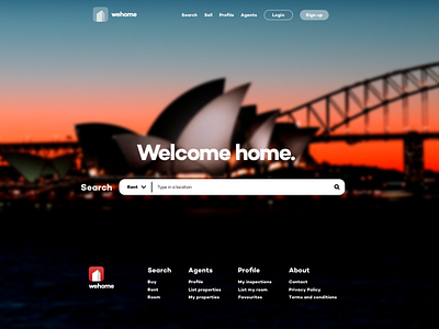 Wehome Homepage