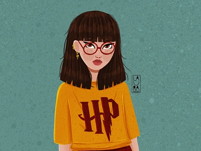 POTTERHEAD digitalart dribbble dribbbleshot harrypotter hogwarts illustration illustrator potterhead