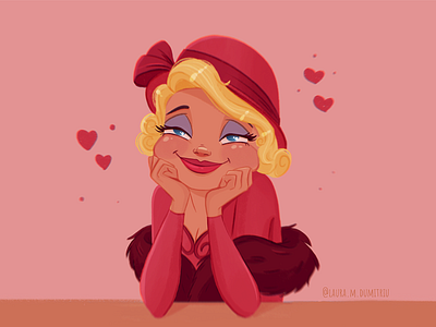 Charlotte La Bouff character character design characterdesign digitalart disney dribbble dribbbleshot girlportrait illustration illustrator procreate