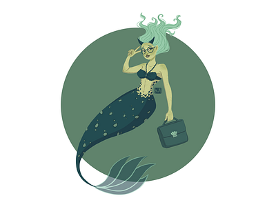 ♉️Taurus digitalart dribbble dribbble best shot dribbbleshot glasses illustration mermaid mermay taurus zodiac zodiaco zodiacsigns