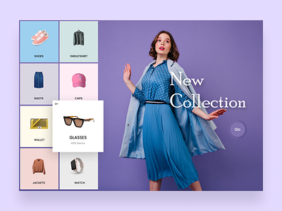 Shopping Center - Women's Collection animation beauty makeup branding clothing editorial fashion blog graphic design homepage landing page website logo magazine fashion outfit photography summer glamour ui web design
