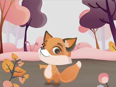 Cautious Clare 3d adobe illustrator animal art animal illustration character design fox illustration illustration illustrator photoshop