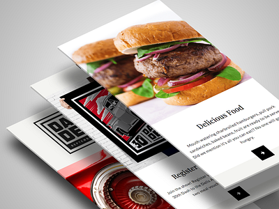 Dash to the Dells Mobile Site app branding design illustration ui ux vector web