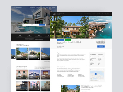 Real estate 🏠 - Landing page branding design graphic design ui ux web website