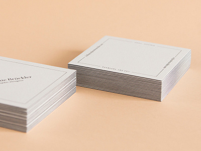 Business Cards business cards portfolio print salmon self promotion white