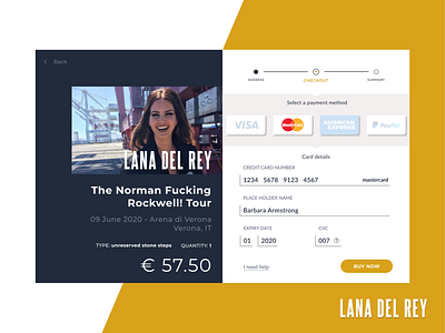 Daily UI #002 - Checkout