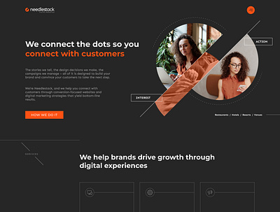 Digital Marketing Agency Hero design digital agency hero rebranding redesign web design