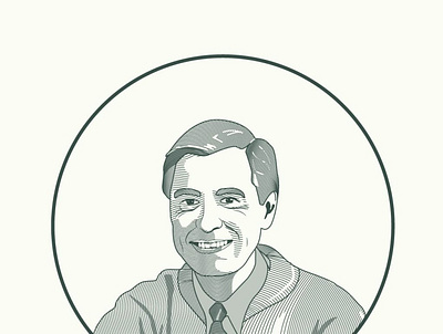 Happy Birthday Mr. Rogers! design illustration vector