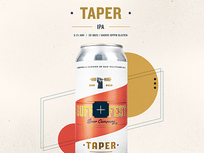 Sufferfest beer can craft beer gluten-removed ipa product taper website