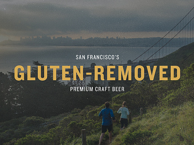 Sufferfest beer - Image concept and typography selection beer craft gluten removed san francisco typography