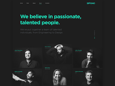 Seegno website portugal seegno team
