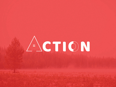 ACTOIN branding illustration logo logodesign logotype typography
