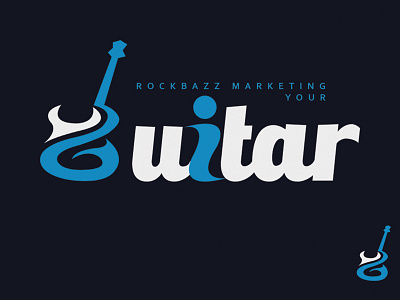 Guitar Logo Design behance branding dribbble graphicdesign illustration logo logodesign logotype minimalist typography ui uidesign ux uxdesign web design website