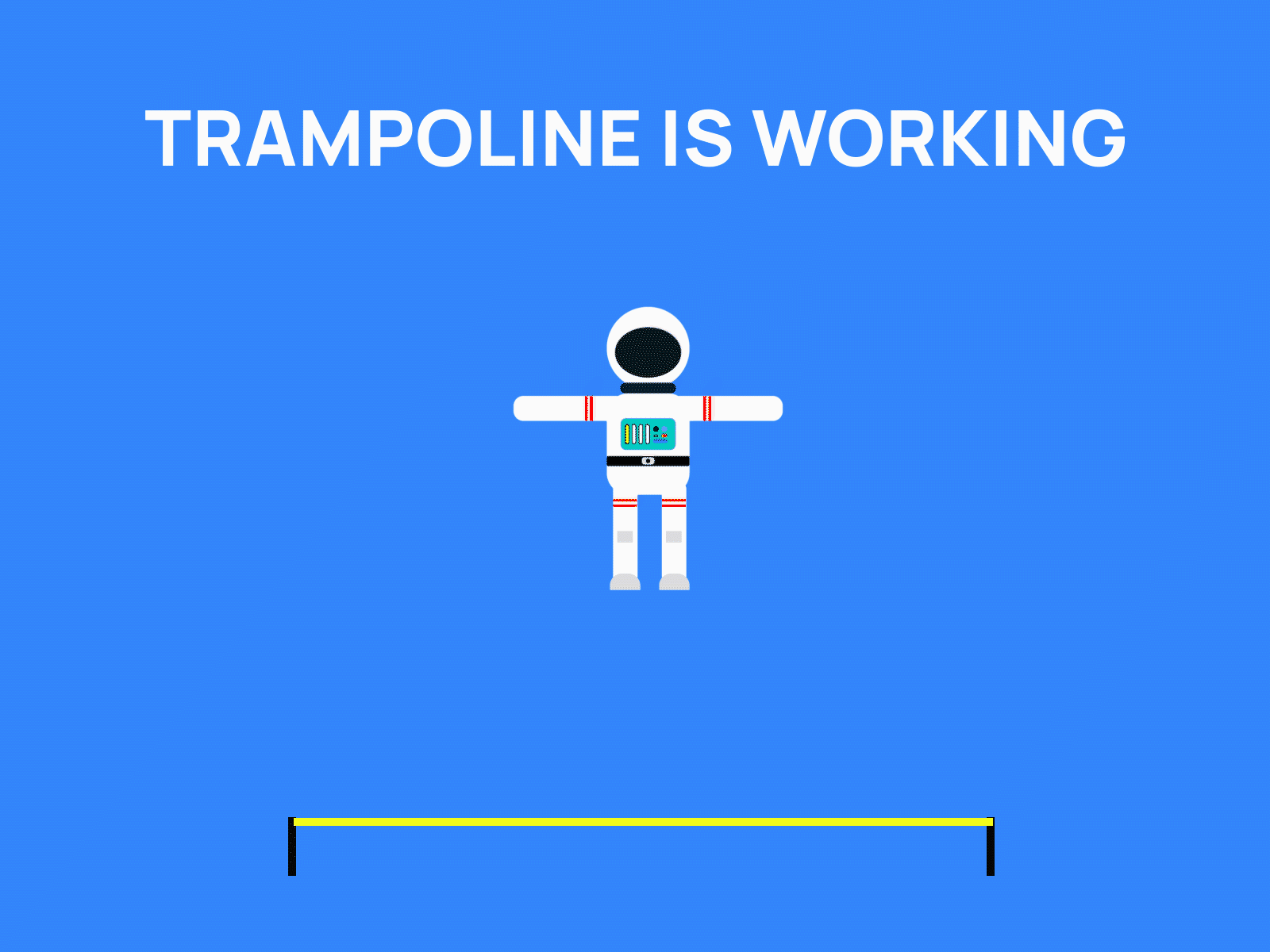 Trampoline is working after effects aftereffects animation character animation duik funny