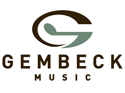 Gembeck Music Logo logo music note music publishing