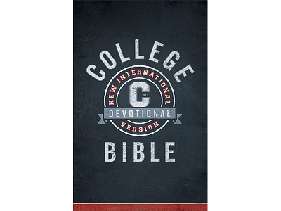 College Devotional Bible academic bible college crest