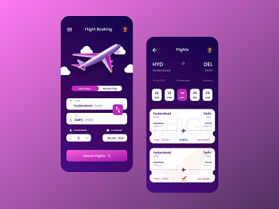 Flight Booking UI