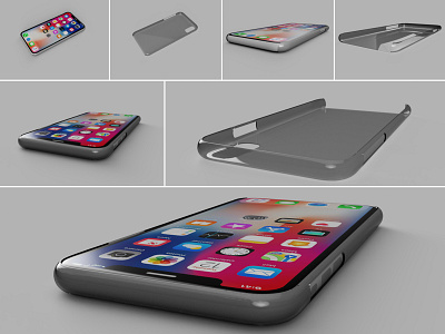 iPhone 3d Telefon Schutzhülle design fusion 360