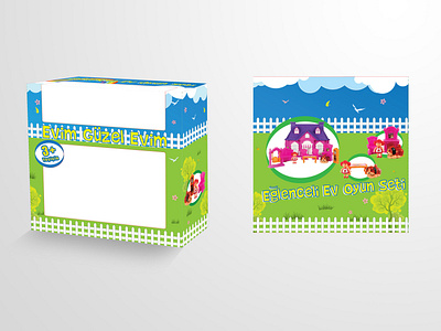 Spielzeugkiste Design / Toy box design