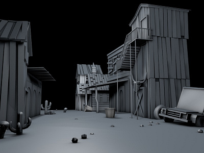 Ghost Town WIP part II