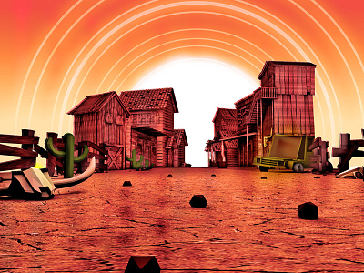 Ghost Town Color Test 1