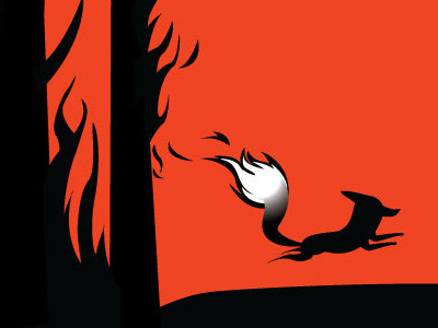 Firefox reworked art browser firefox illustration vector
