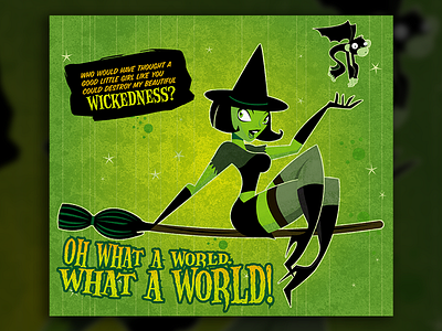Wicked ghoul halloween harry potter monkey photoshop typography vector wicked witch