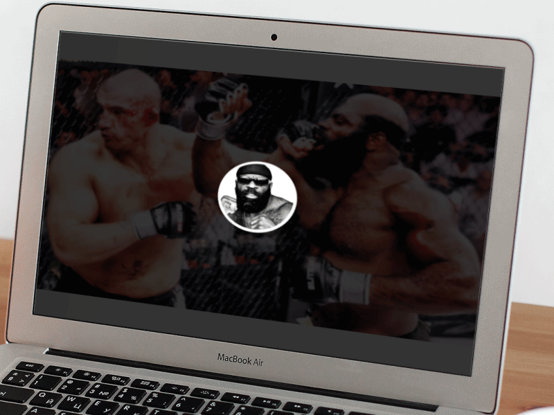 Kimbo Slice 006 after effects daily ui dailyui fighting kimbo kimbo slice mma profile slice user profile